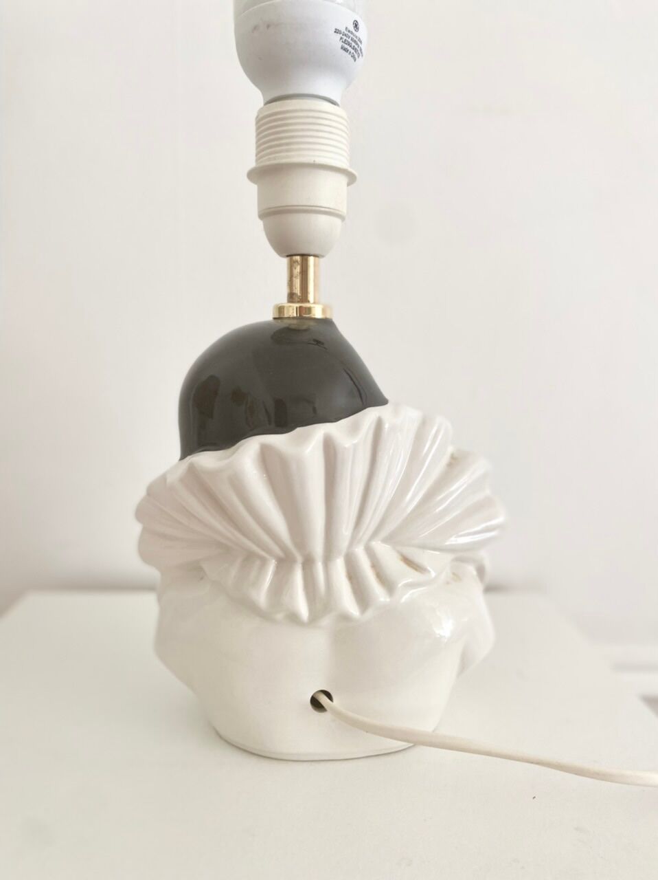 Vintage Pierrot lamp