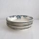 8 “Marie Louise” ironstone soup plates from Saint Amand and Hamage