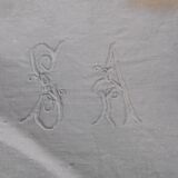 Lot of 4 handmade SA monogram towels