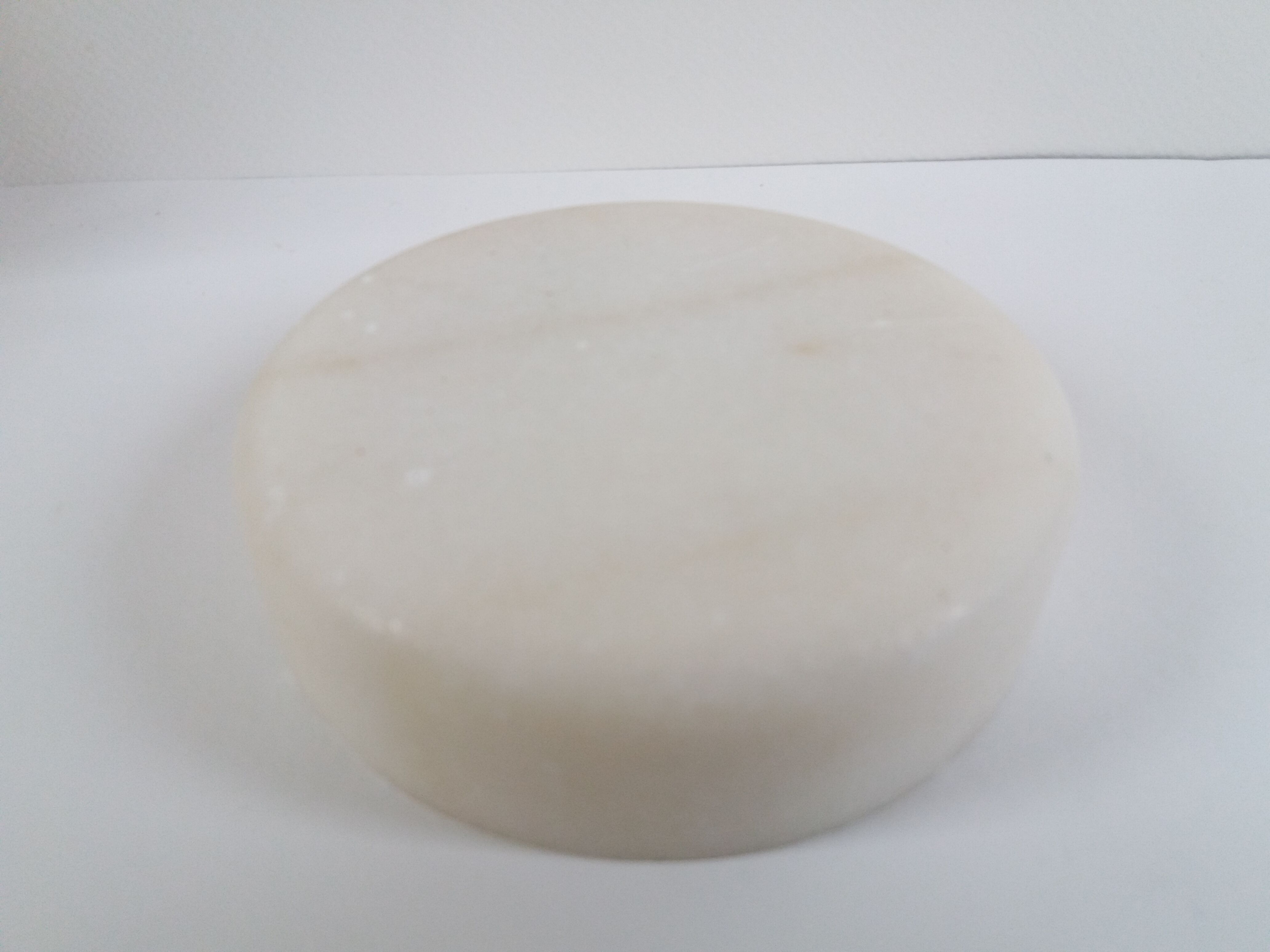 White marble ashtray