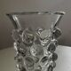 Vintage bubble crystal vase