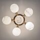 Hillebrand Sputnik Ceiling lamp flush mount , 1970s