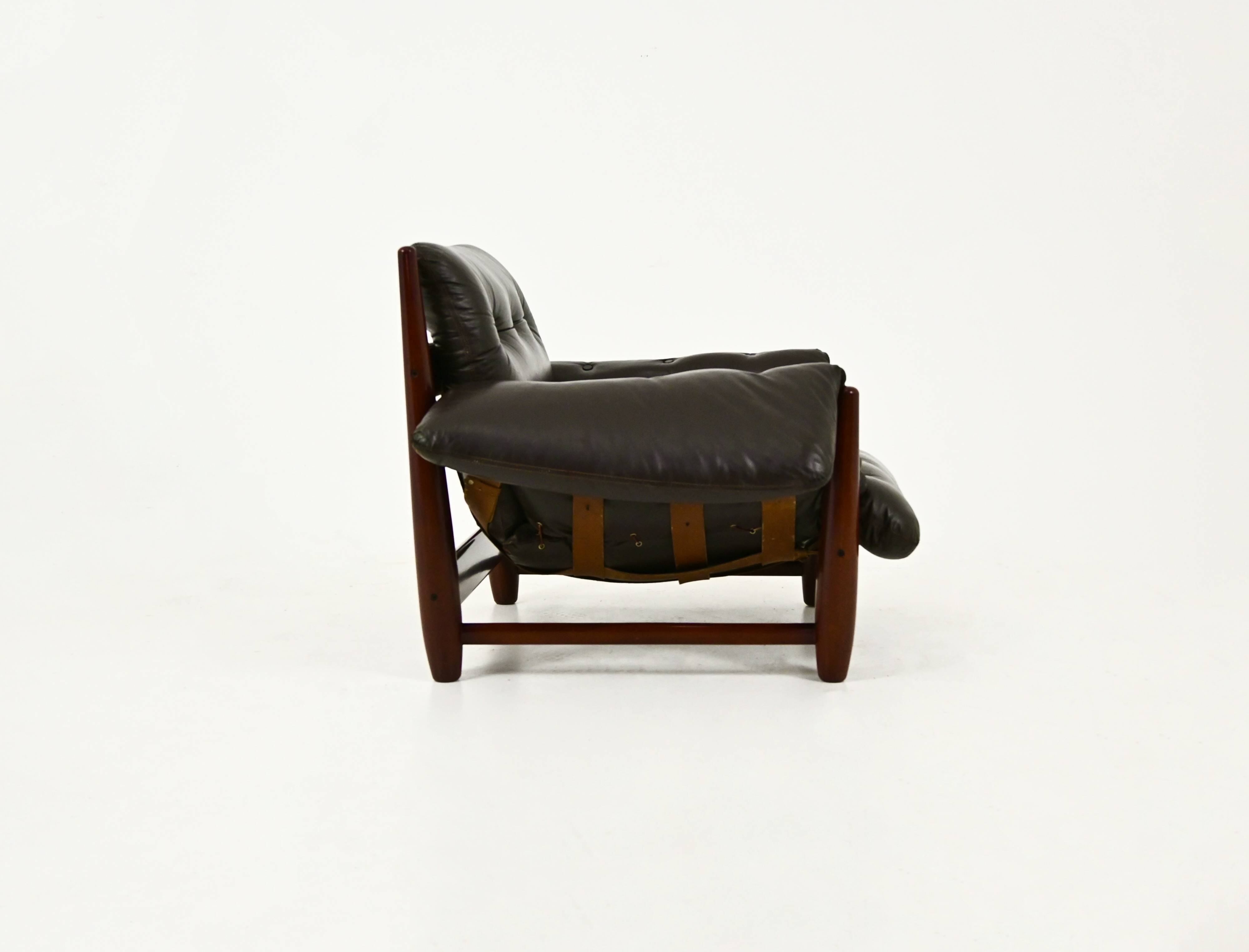 "Mole" armchair by Sergio Rodrigues for Oca, 1950s