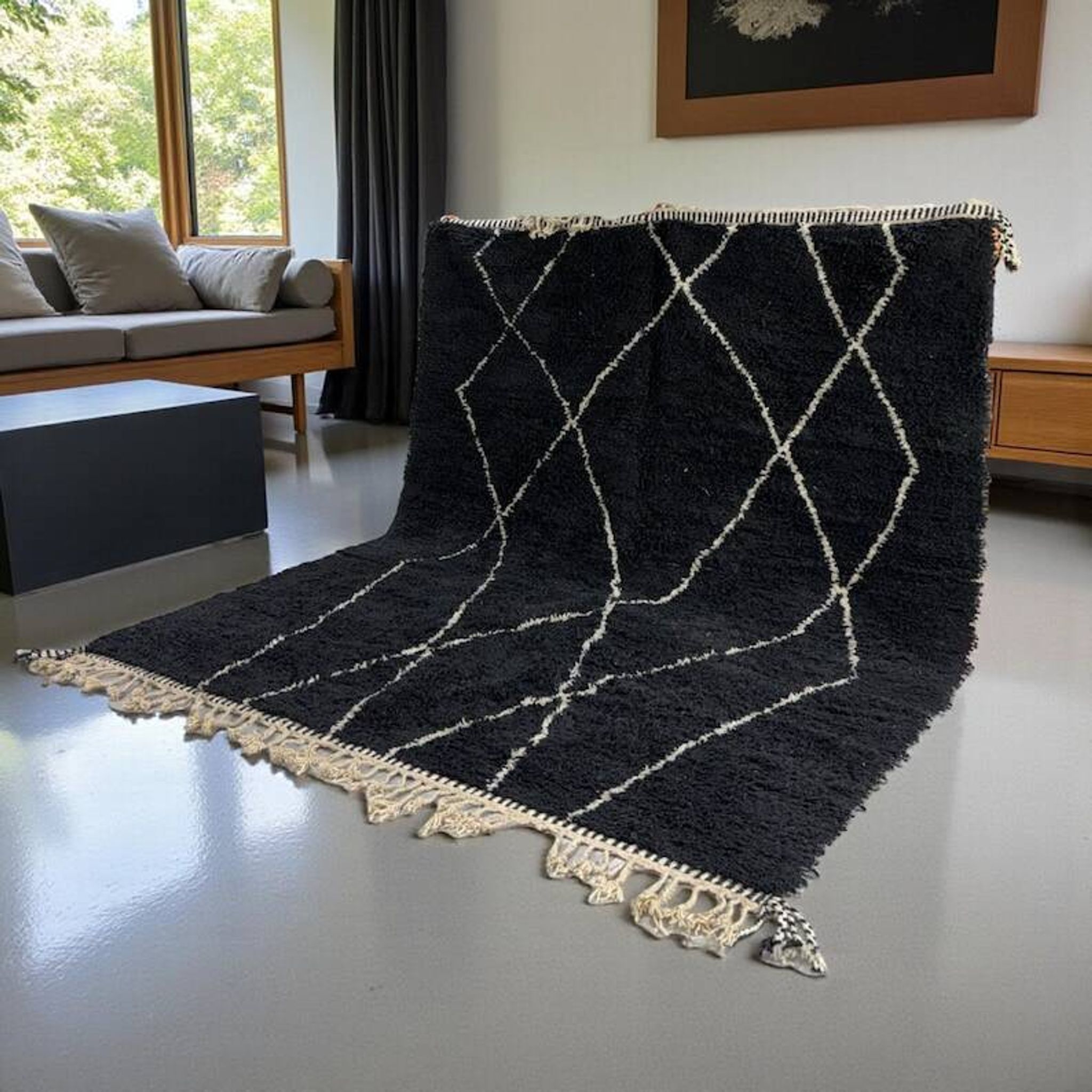Handmade Moroccan rug 250cm x 200cm