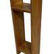 Vintage oak wall / book shelf 1970s wood minimalist design
