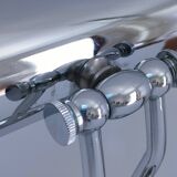 Vintage articulated chrome lamp
