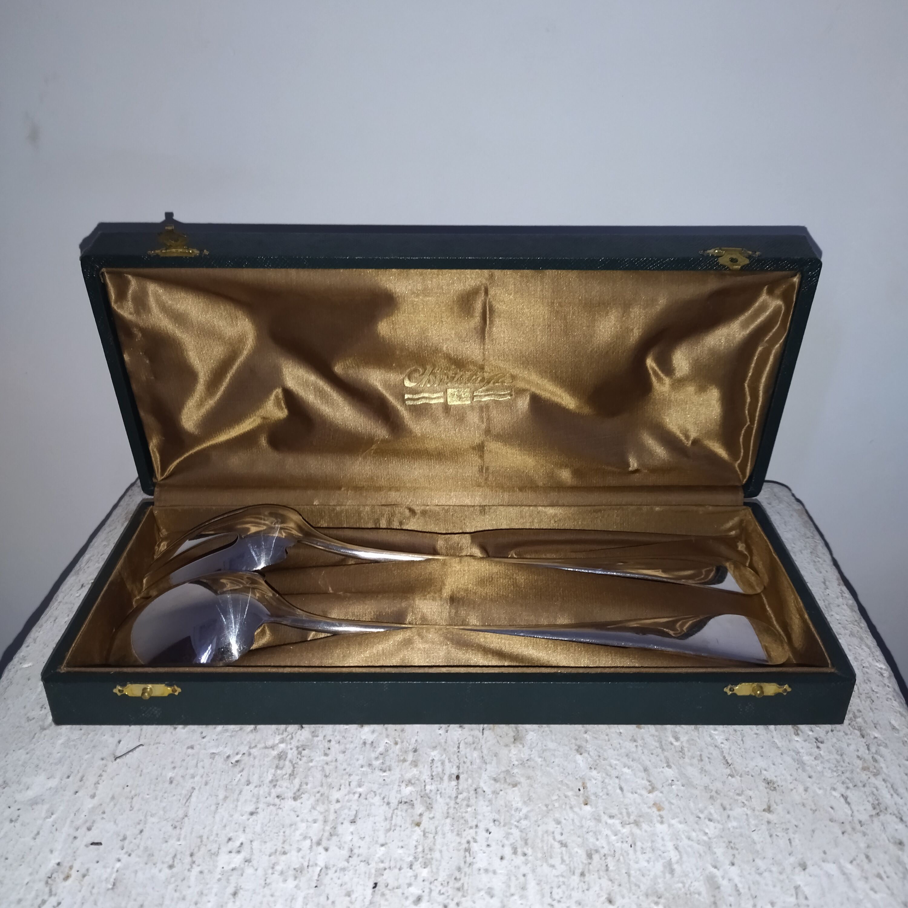 Christofle silver metal service cutlery