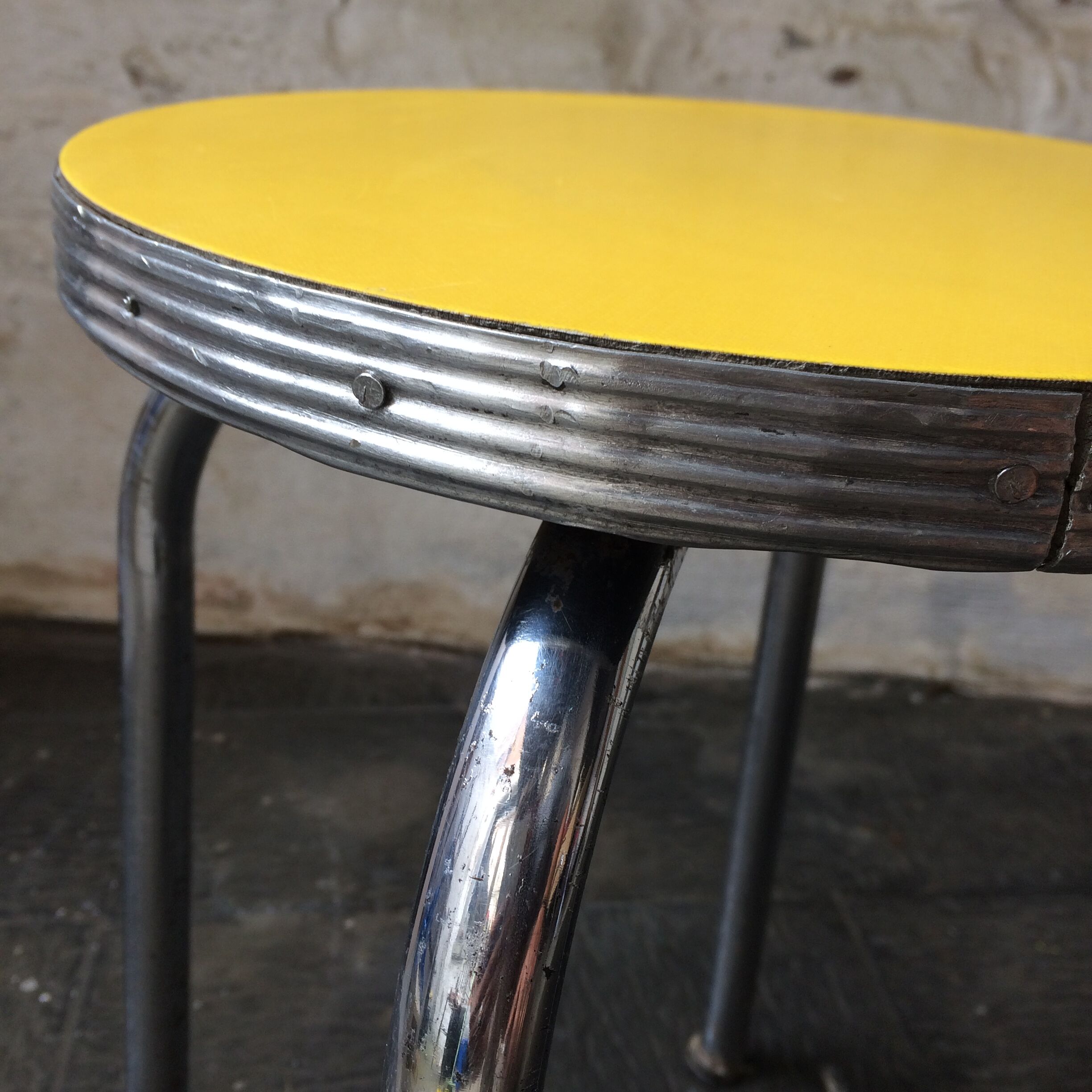 Stool "style dinners American" of the 1950s