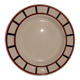 Round dish Basque décor