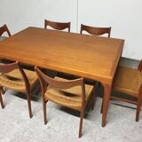 Set of 6 Mid-Century Danish Teak Chairs