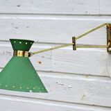 Diabolo wall lamp by René Mathieu, 1950