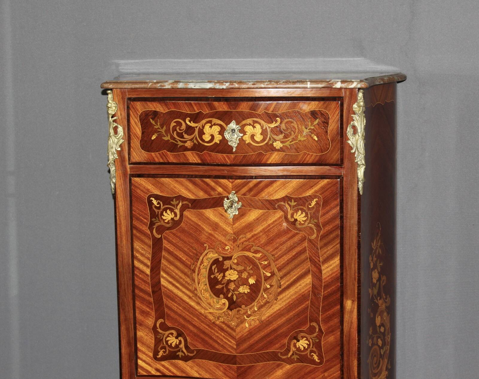 Louis XV style secretary stamped A. Monin, late 19th century