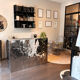 Contemporary Stainless Steel Reception Desk