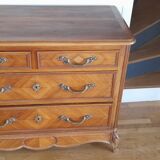 Louis XV style chest of drawers from the 50s