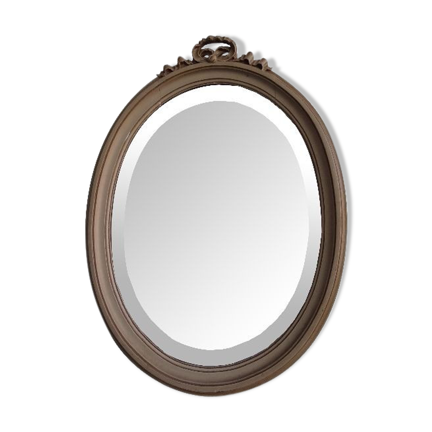 Mirror lacquered style Louis XVI 44x60cm