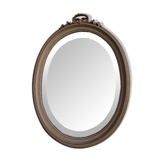 Mirror lacquered style Louis XVI 44x60cm