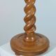 Vintage turned wooden spiral flower support