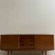 Vintage teak sideboard in Scandinavian style