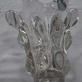 Art deco crystal vase