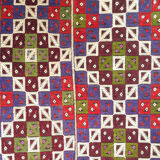 Anatolian handmade kilim rug 138 x 268 cm