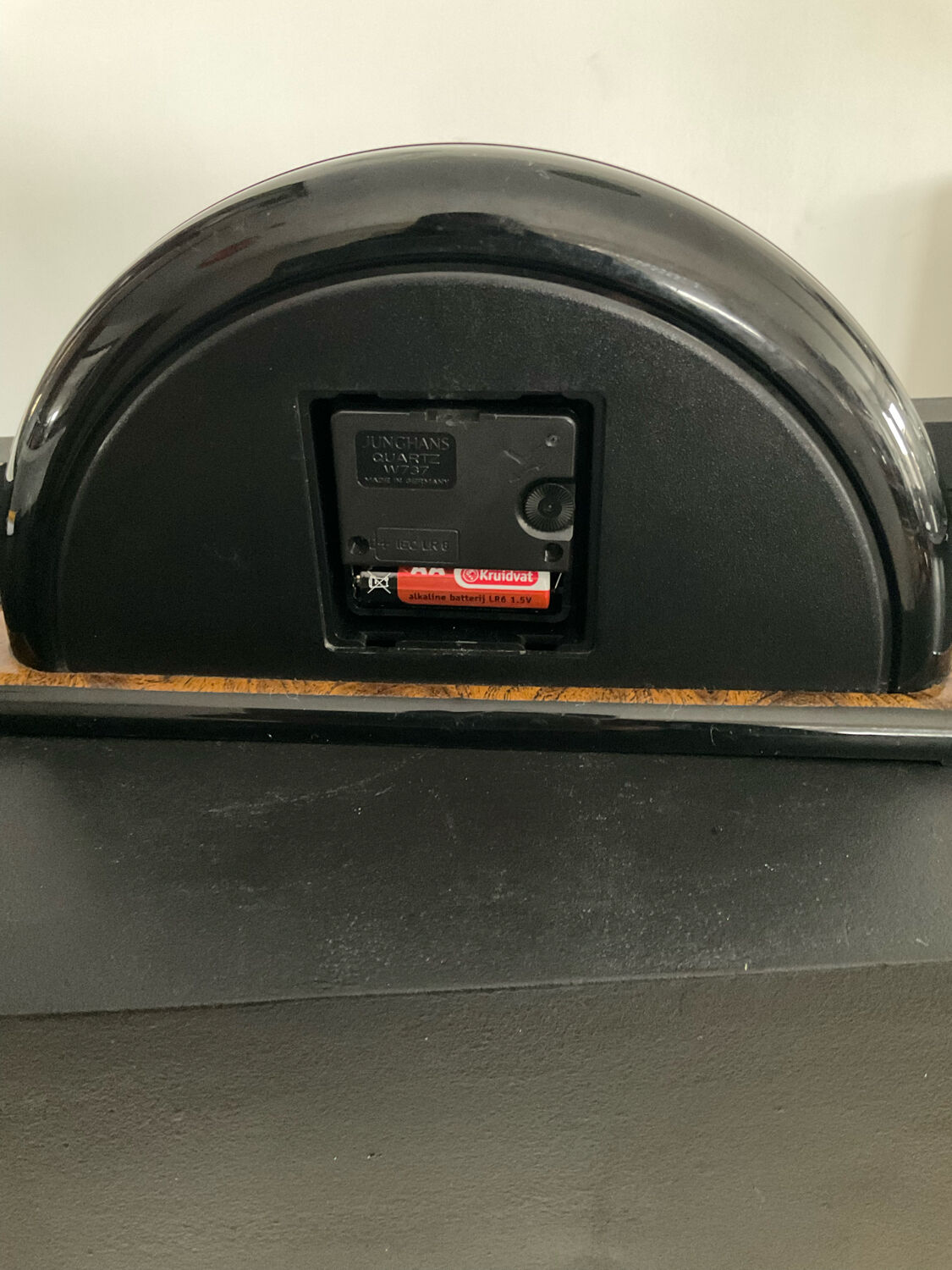 Vintage clock Junghans from the 70s