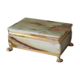 Alabaster jewelry box