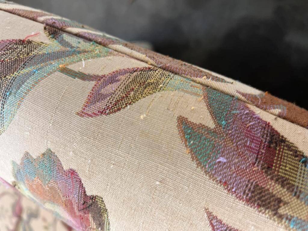 Vintage floral cocktail sofa / sofa / lounge seat