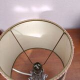 Vintage lamp, 70s lampshade