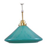 Turquoise shoemaker lamp