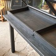 Antique display cabinet on legs