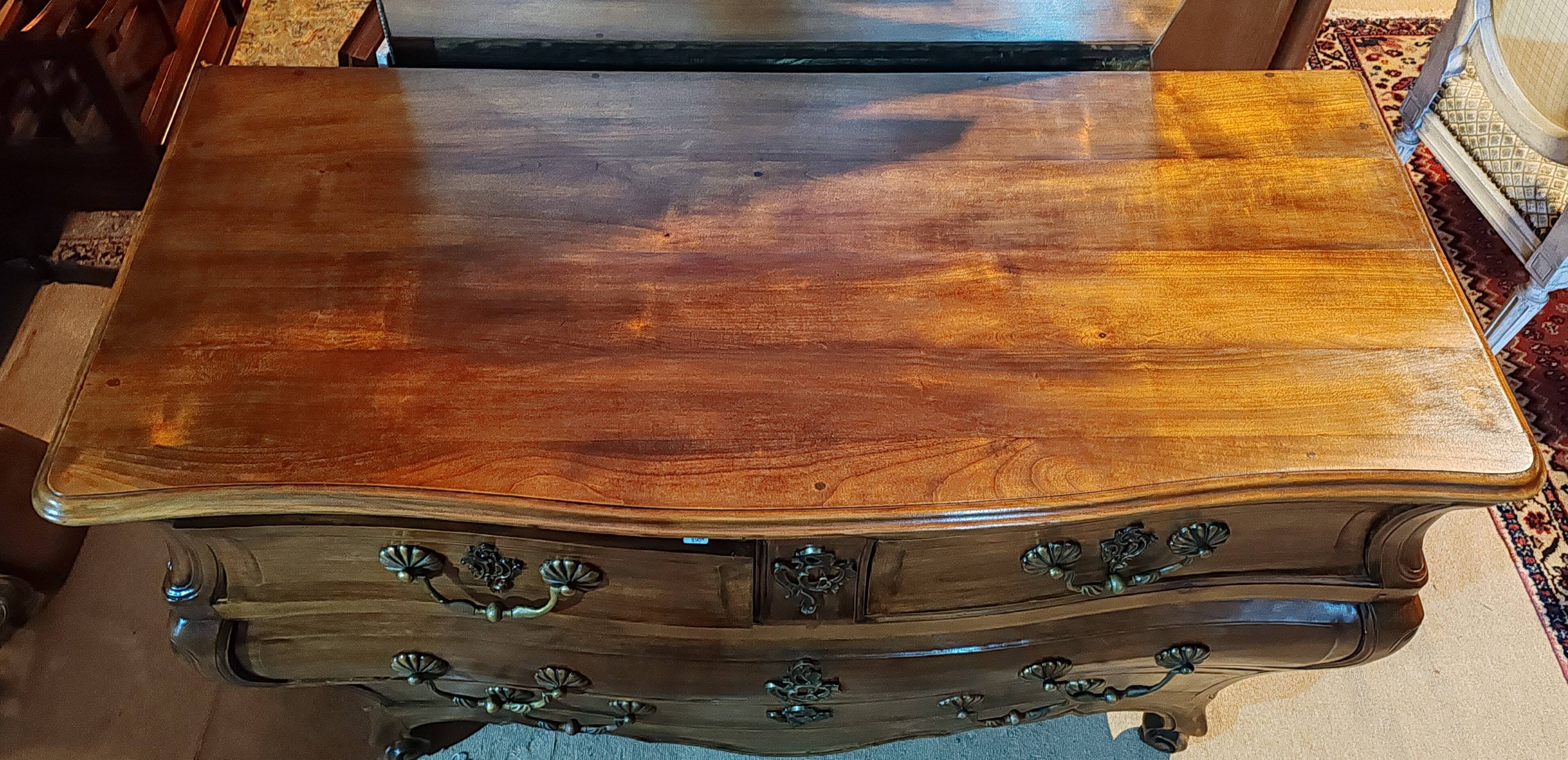 Louis XV style chest of drawers, Bordeaux type
