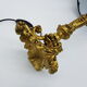 Golden bronze lamp