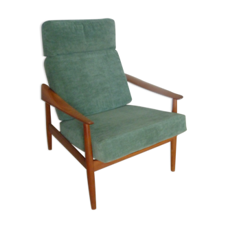 Armchair "FD 164' Scandinavian designer Arne Vodder 60s
