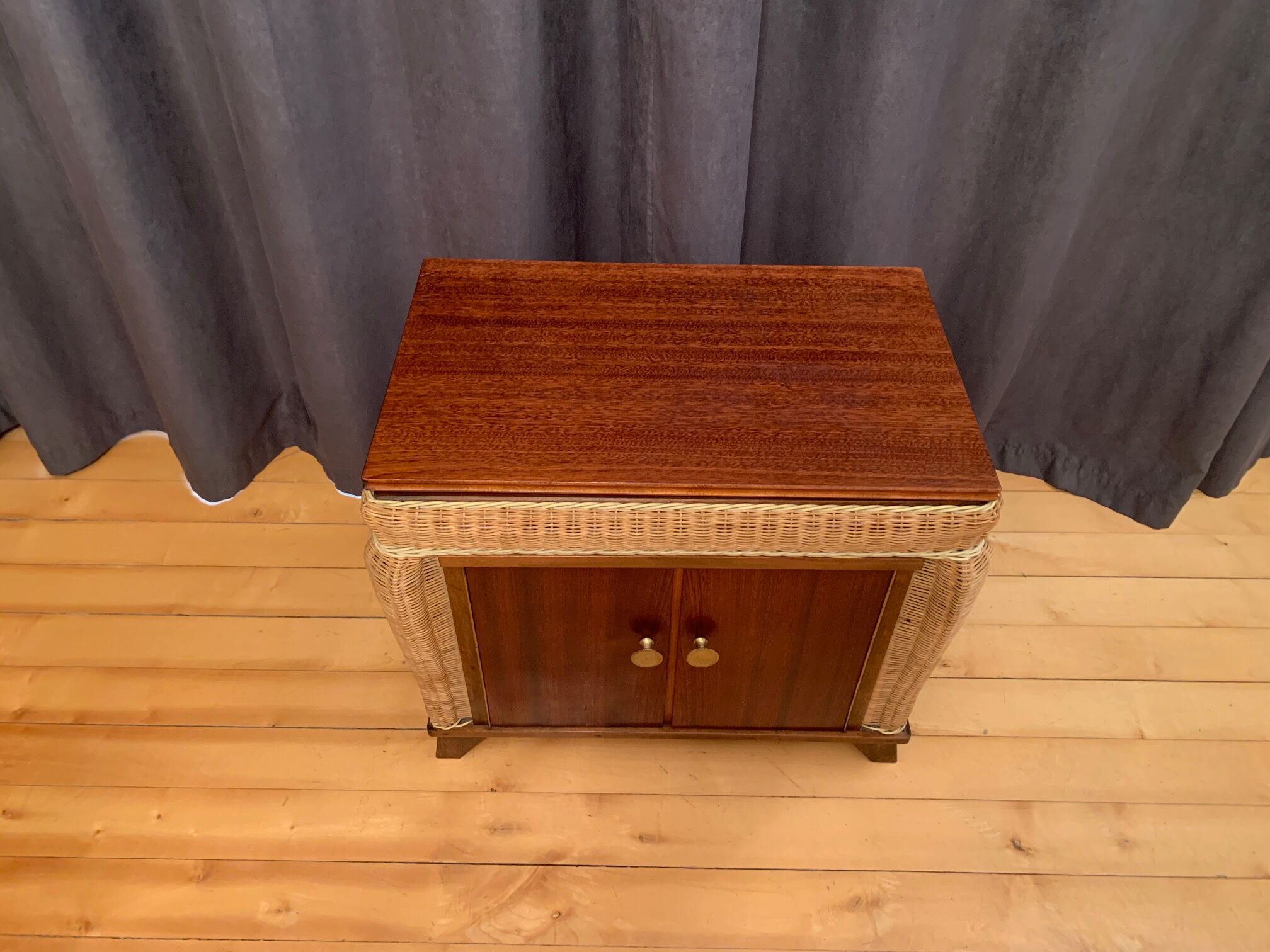 Cabinet de style boho, années 1960