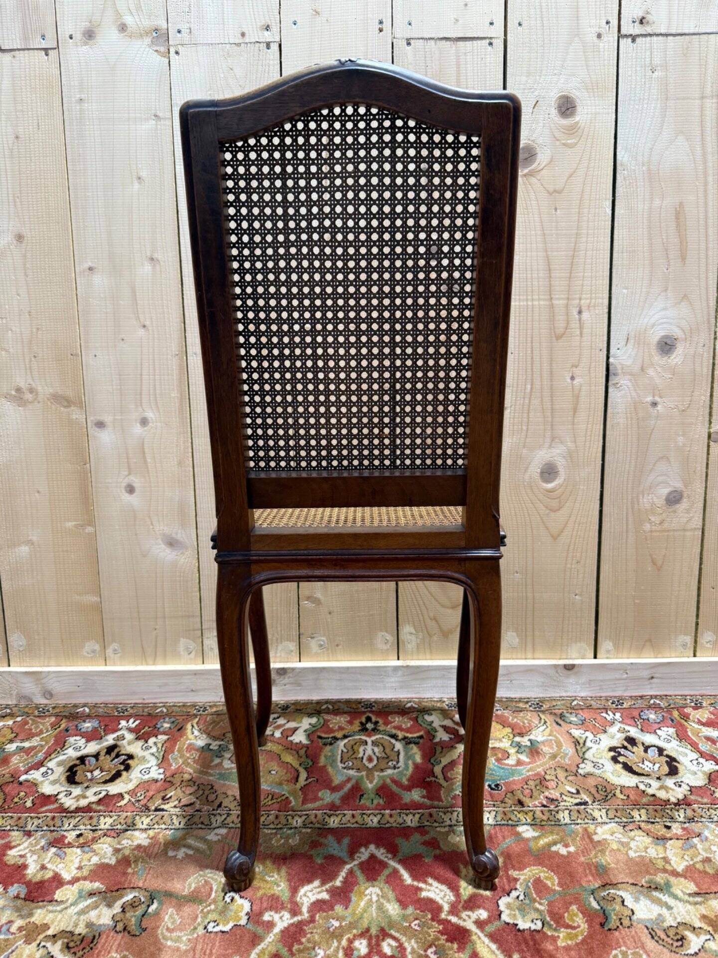 Set of 6 Louis XV style cane chairs