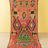 Tapis berbère, Boujad vintage, 123 x 290