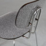 Pair of “CT2” dining chairs by Willy van der Meeren for Tubax, Belgium 1950