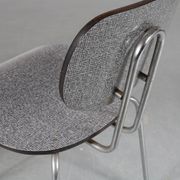 Pair of “CT2” dining chairs by Willy van der Meeren for Tubax, Belgium 1950