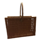 Porte revue rotin