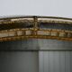Hollywood Regency Style Oval Brass Bezel Mirror – 1970