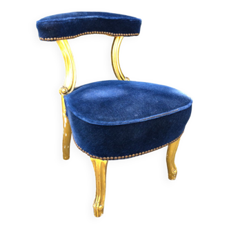 Chaise de fumeur style Louis XV