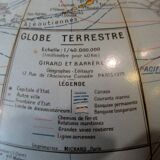 World map from the 60s/70s.