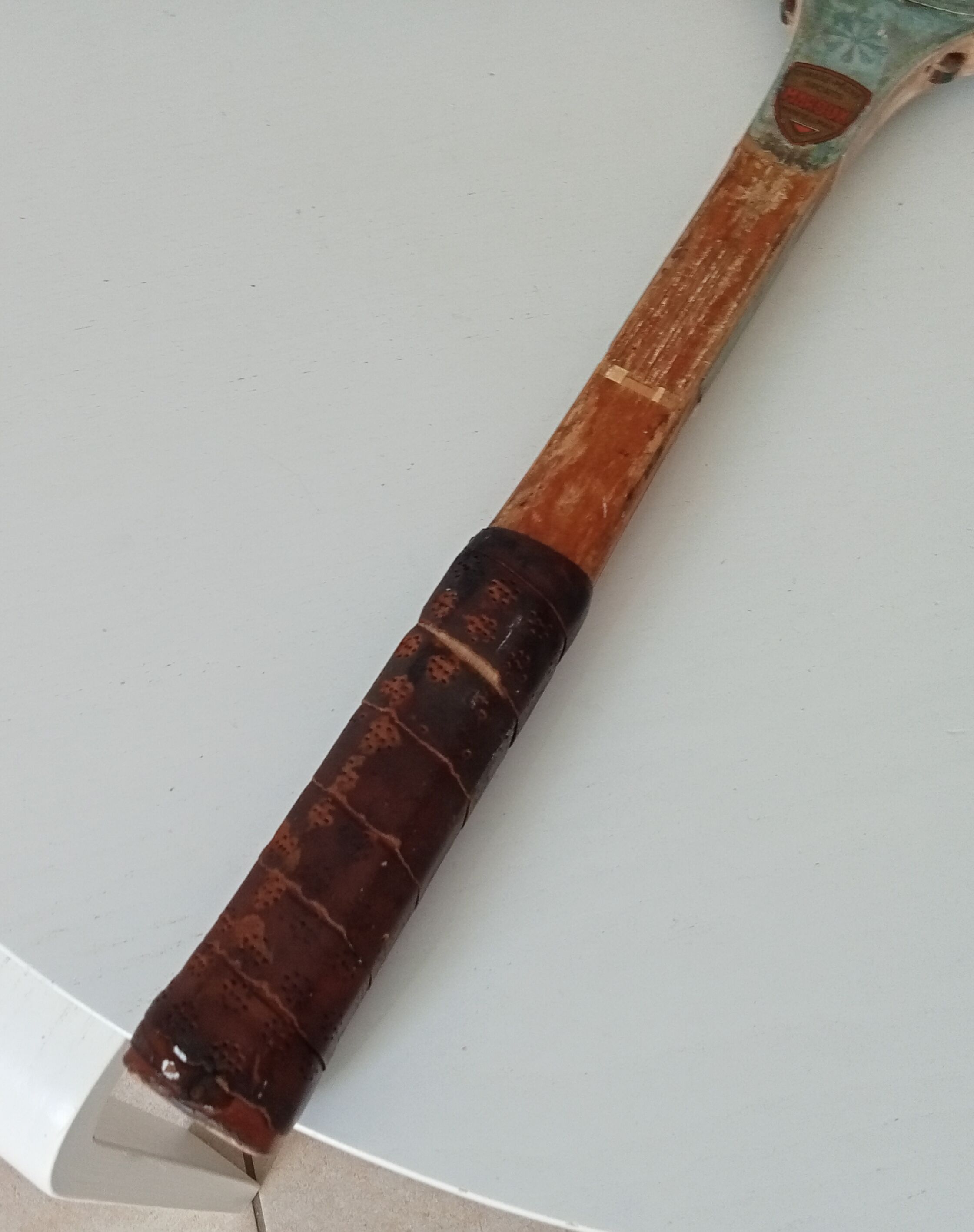 Vintage Maroux 60s tennis racket