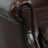 Luxury Sheep Leather Armchair with a Timeless Look