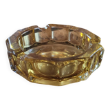 Cendrier en verre ambré – Années 60–70Cendrier en verre ambré – Années