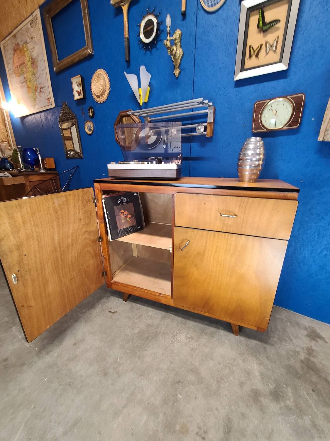 Light wood sideboard, mid-20th century