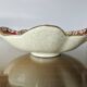 Longwy enamel dish, "Venice" pattern, 1940s-50s