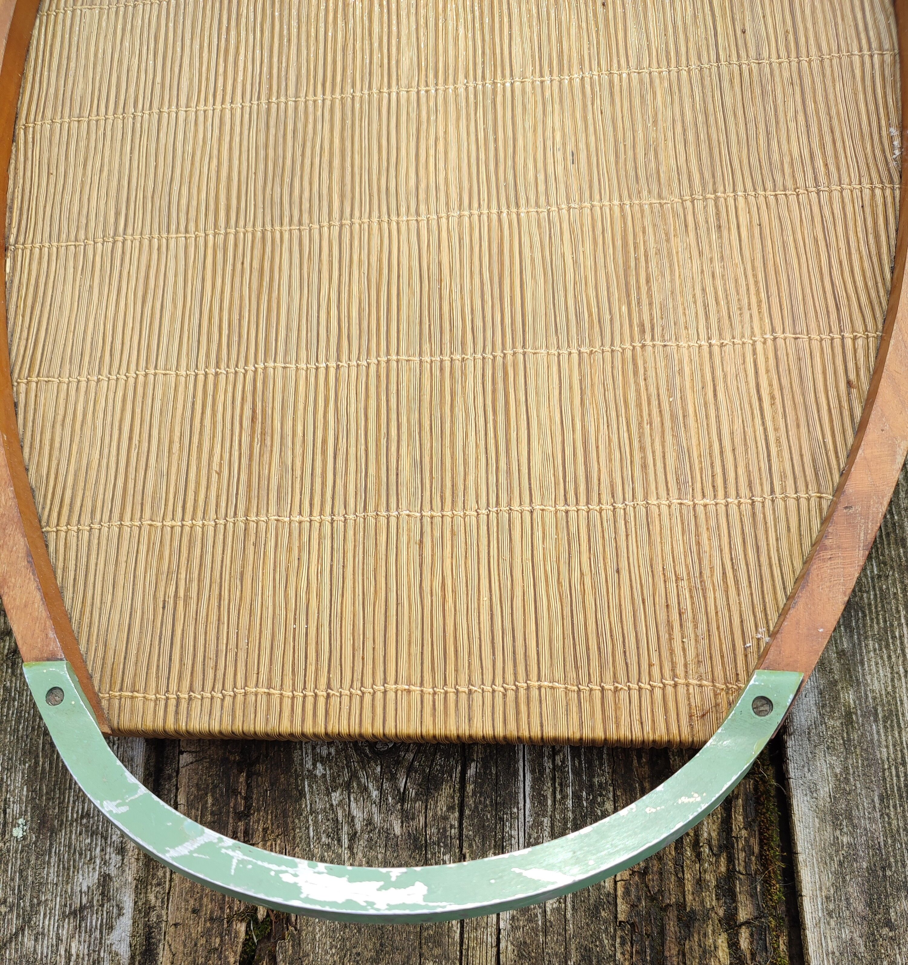 Vintage wooden tray