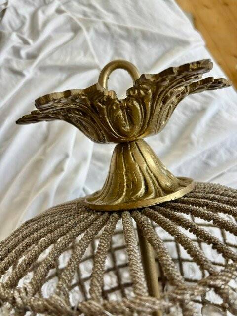 Impressive 19th-century balloon chandelier.