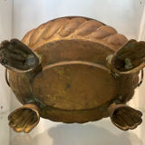 Copper planter with two lion heads, 17th - 18th century